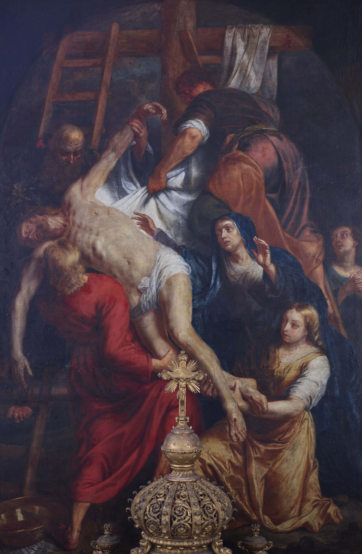 Afdoening van het kruis van Pieter Thys