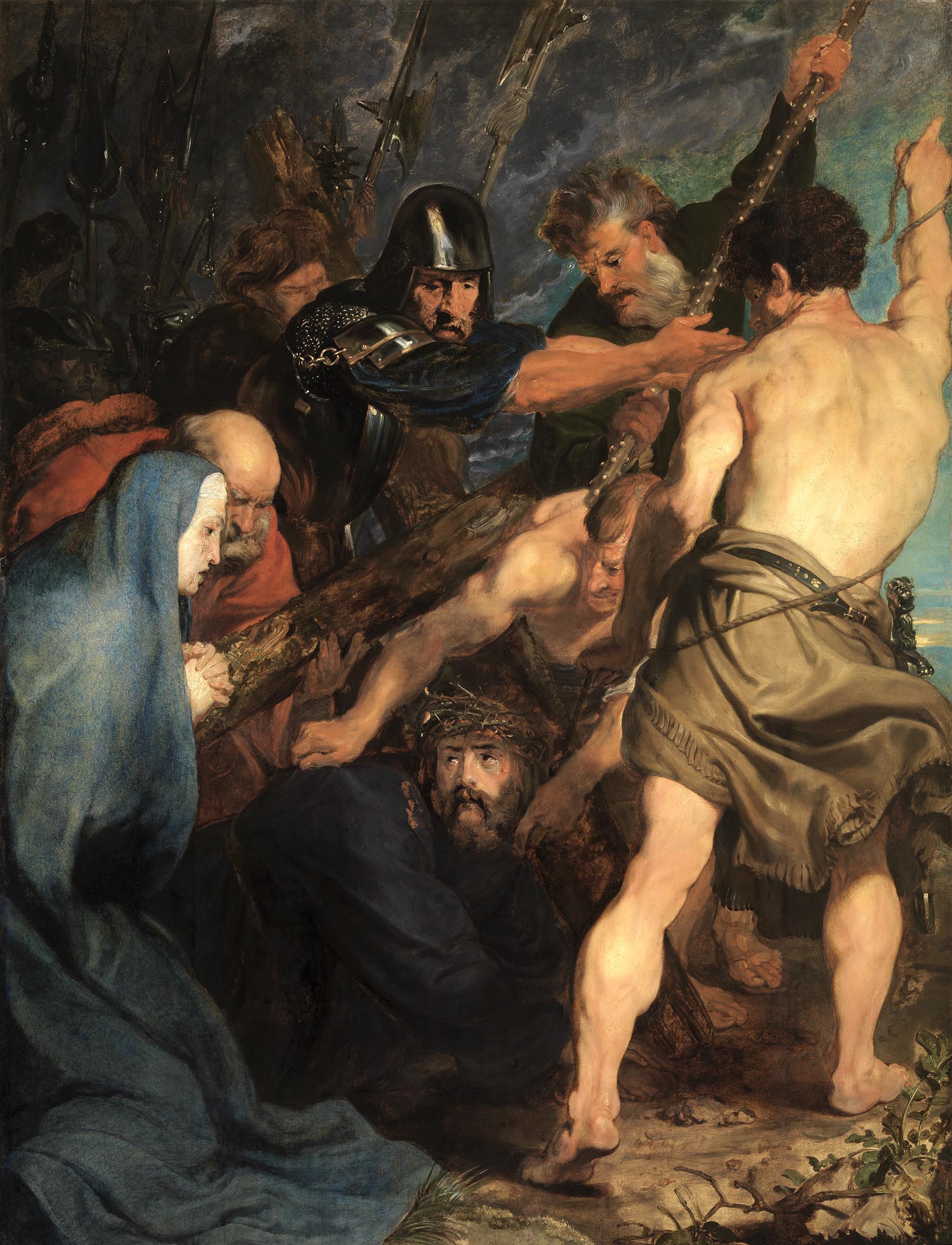 De Kruisdraging - Antoon van Dyck
